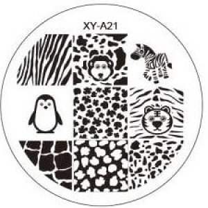 Nail Stamping Art Board 5.5cm