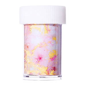 Nail Art Foil Marble Pink