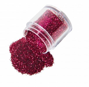 Nail Art Fuchsia Glitter Powder 10g