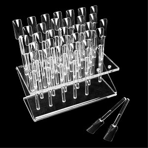 Nail Art Color Display Stand 32pcs Clear