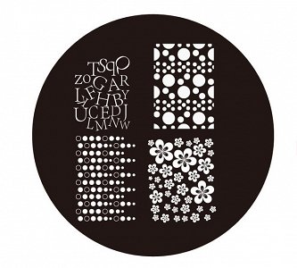 Nail Stamping Art Board 5.5cm