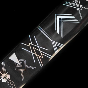 Foil Nail Geometric Designs