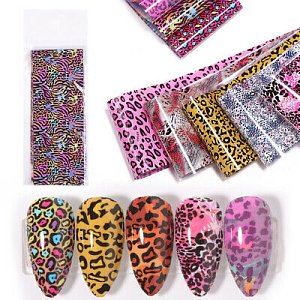 Nagelofolien Box Animal Print