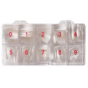 Nail Tips Crystal Clear500pcs