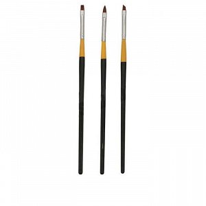 Nail Gel Brushes set of 3pcs