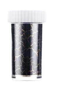 Nail Art Foil Marble Black