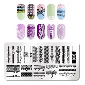 Nail Stamping Art Board 12cm x 6cm