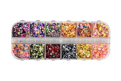 Nail Accessories Flakes Set 12pcs