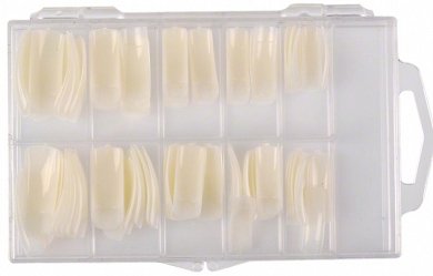 Nail Tips Natural 100pcs