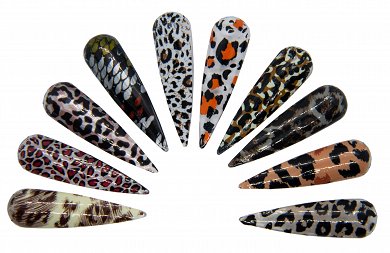 Nagelofolien Box Animal Print
