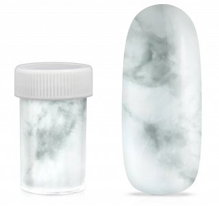 Nail Art Foil Marble Blue