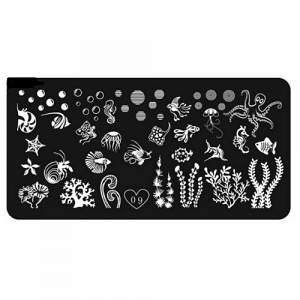 Stamping Schablone 12cm x 6cm