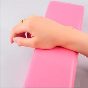 Manicure Leather Arm Rest Pink