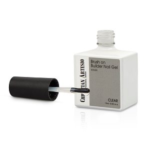 Uv/Led Building Gel with Brush Clear 15ml