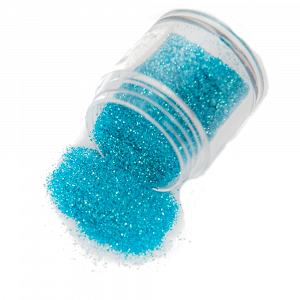 Nail Art Blue Iridescent Glitter Powder 10g