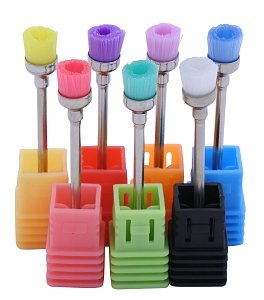 Nail Drill Bit Cleaning Brush Bit