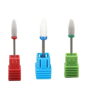 Nail Drill Replacement Ceramic Bits for Nail Gel Removal 5pcs Case