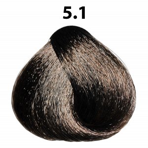 Hair Color Cream No 5.1 Light Brown Sandre 100ml