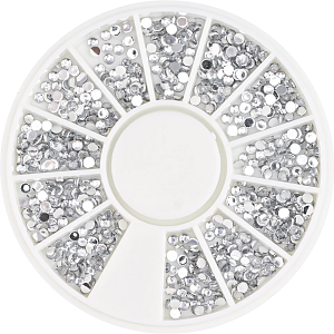 Nail Art Rhinestone White 480pcs