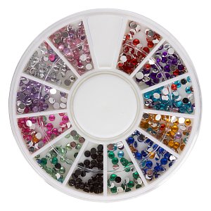 Nail Art Rhinestone Multi 480pcs