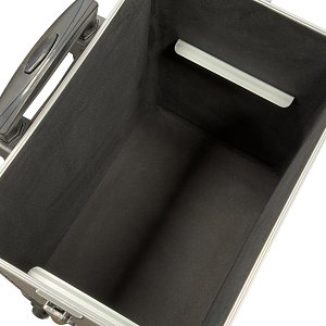 Professional Aluminum Wheeled Beautycase Silver
