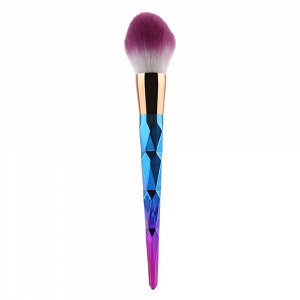 Blue Purple Pink Makeup Brush