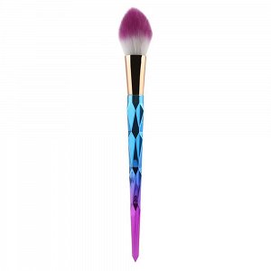 Blue Purple Pink Makeup Brush