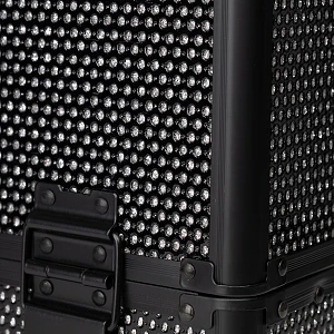 Professional Aluminum Beautycase with Rhinestones Beautycase