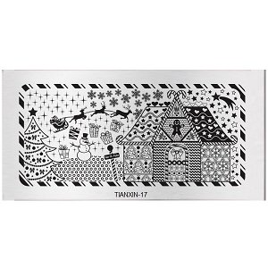 Nail Stamping Art Board 12cm x 6cm