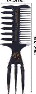 Double-Sided Comb for Hair & Beard – Ideal for Styling