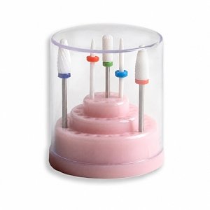 Ersatz-Keramikbits fur Nagelfraser zur Materialentfernung 5 Stuck Case