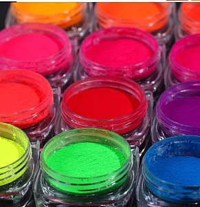 Nail Art Neon UV Pigment Powder Set 13pcs