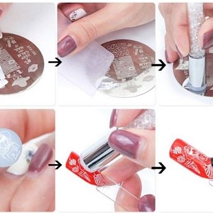 Double Silicone Stamp 1pc