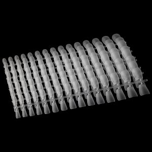 Press On Nails Tips Ultra Thin Coffin Small Matte Clear 120pcs