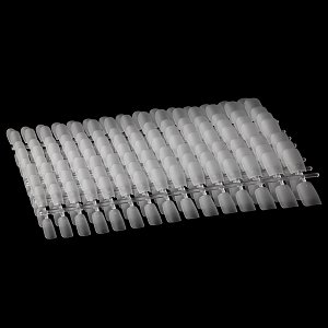 Press On Nails Tips Ultra Thin Squoval Medium Matte Clear 120pcs