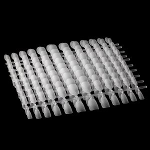 Press On Nails Tips Ultra Thin Oval Small Matte Clear 120pcs