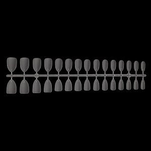 Press On Nails Tips Ultra Thin Almond Small Matte Clear 120pcs