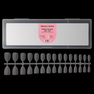 Press On Nails Tips Ultra Thin Almond Small Matte Clear 120pcs