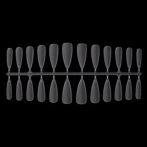 Press On Nails Tips Ultra Thin Stilleto Large Matte Clear 120pcs