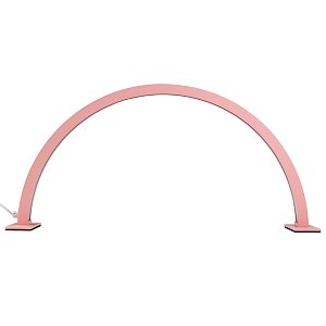 Half Moon Table Led Lamp Pink