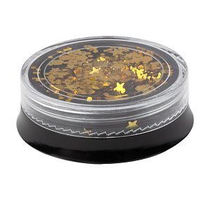 Nail Decoration Stars Gold