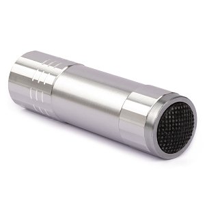 Rechargeable Mini Lamp 9W with Battery Silver