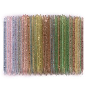 Manicure Pedicure Plastic Sticks 50pcs