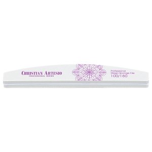 Professional Mega Sponge File white halfmoon #100/180
