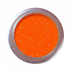 Orange Neon Glitter Powder 3g