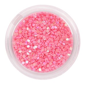 Pink Iridescent Rhinestones 3g