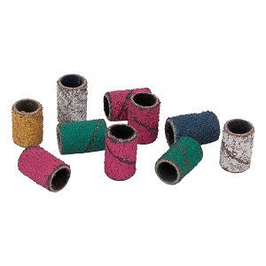 Cylindrical Sanding Bands 5mm (Mixed Grits #80/#120) Set 10 pc