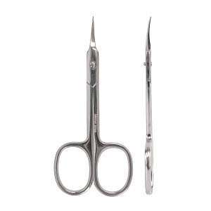Professional Cuticle Scissors Curved Pointed 9cm