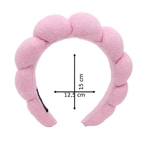 Hair Band for Makeup & Skincare Pink
