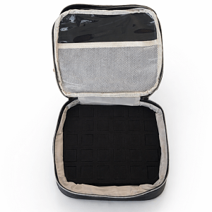 Professional 3-Tier Manicure Case for Nail Tools & Nail Polish Storage